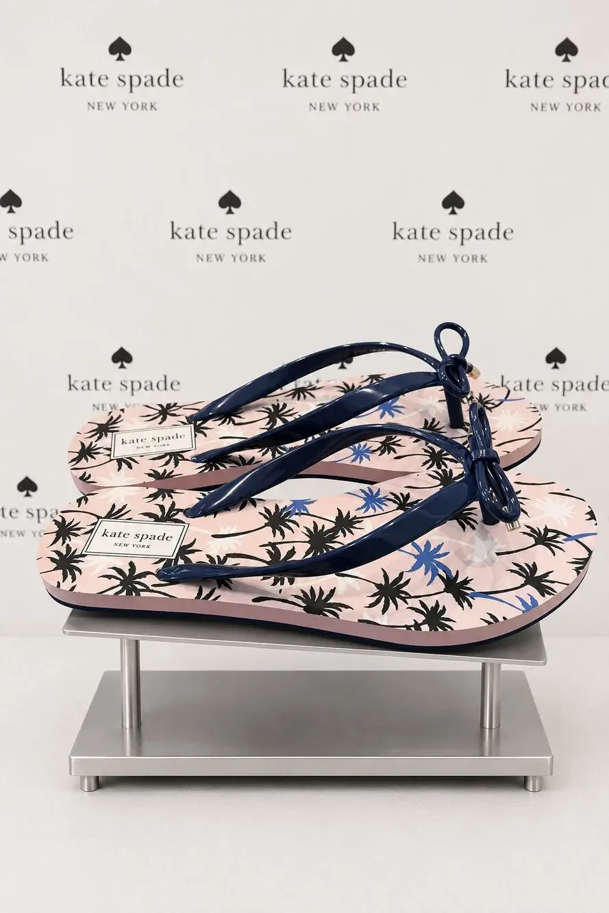 Kate Spade New York Bow Flip Flop Sandals Women’s Size 7